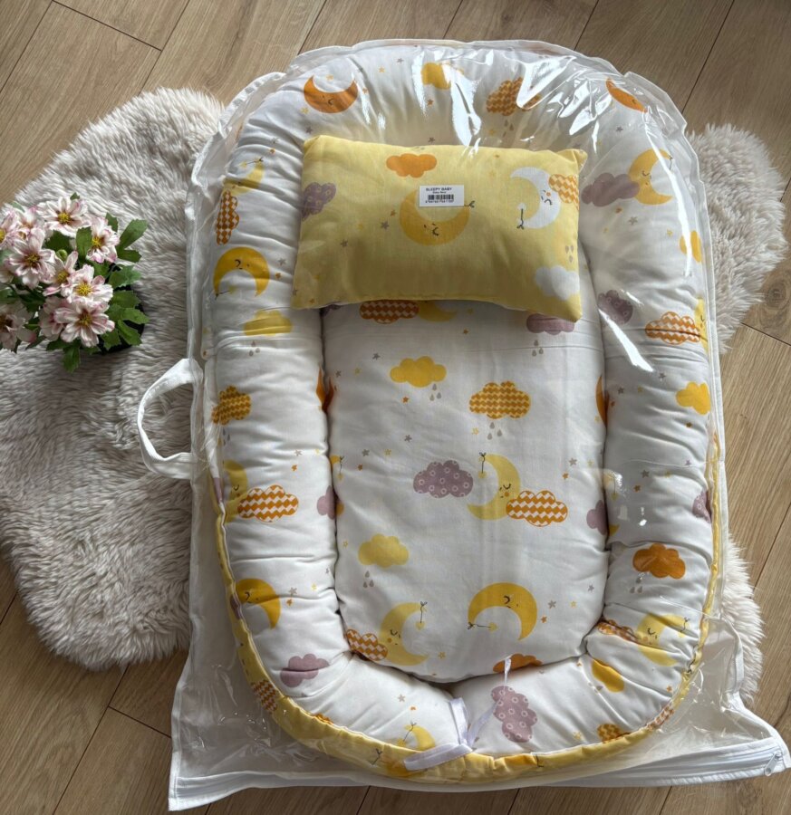 Žuto gnijezdo za bebe s mjesecima