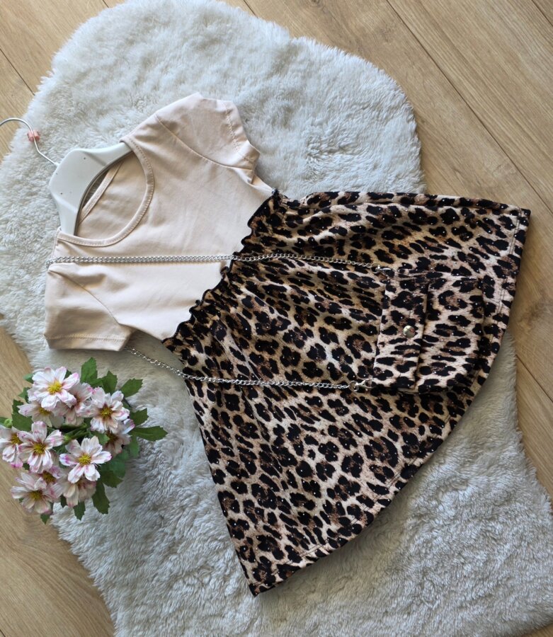 Haljina s leopard uzorkom